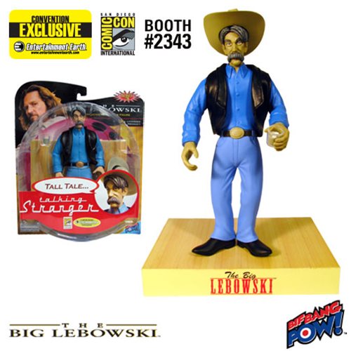 The Big Lebowski Talking The Stranger Figure - Convention Exclusive, Not Mint